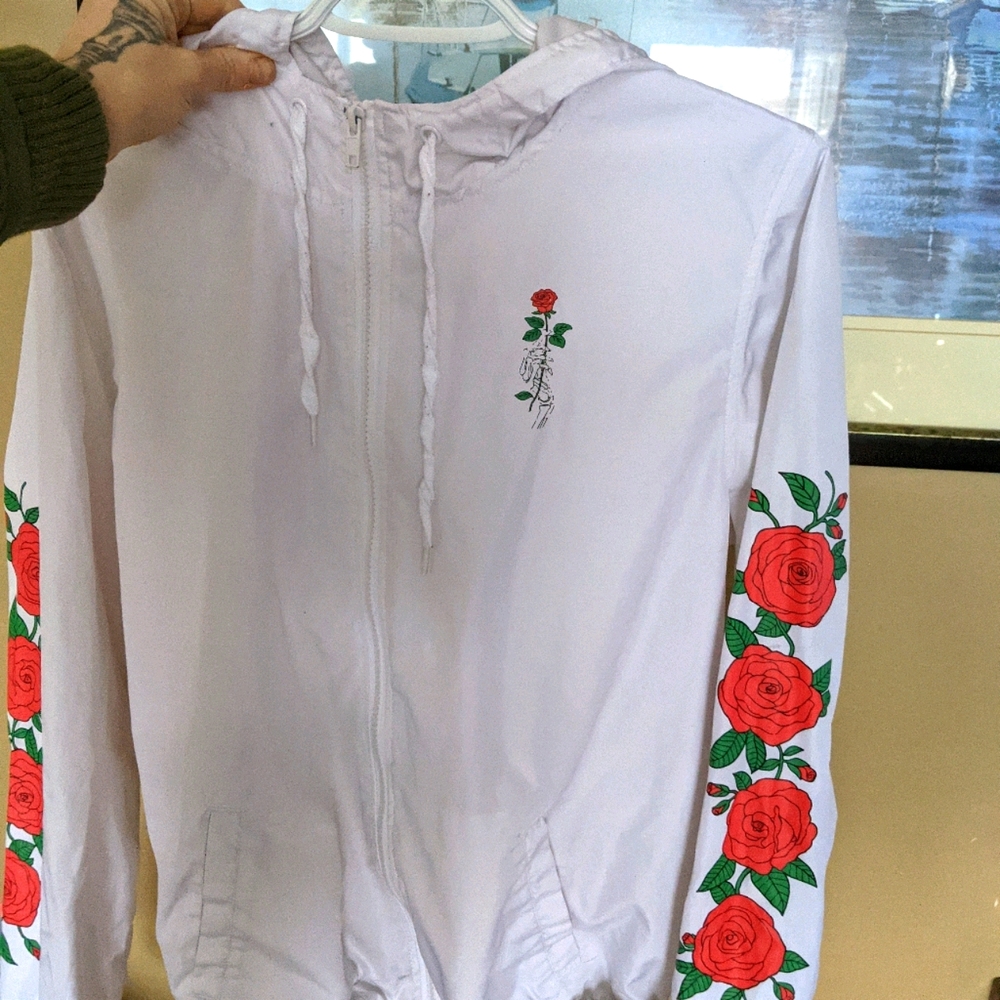Empire light jacket zip up